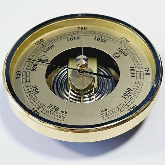 Barometr B802130 - špičkový komponent 134 mm na zabudování s průhledem do mechanismu