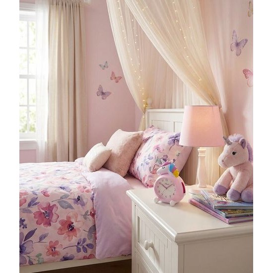 Atlanta 2163/17 - Dětský budík s jednorožcem