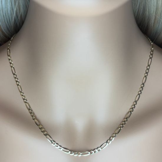 Zlatý 585/1000 řetízek figaro 2005