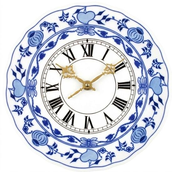 Hodiny 10344 - originál český cibulák z Dubí se zlatými ručičkami