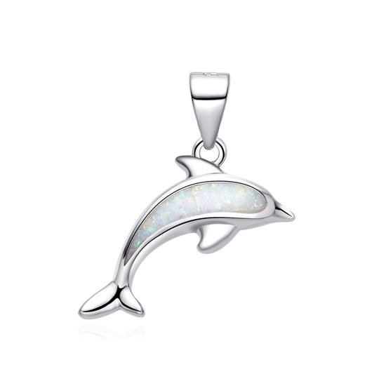 MOISS stříbrný přívěsek OPÁL