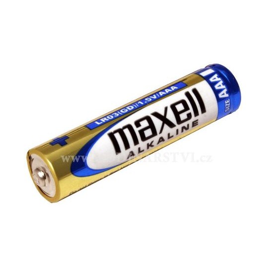 Baterie mikrotužková alkalická Maxell AAA