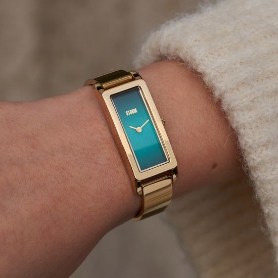Hodinky Storm Laila Gold Teal