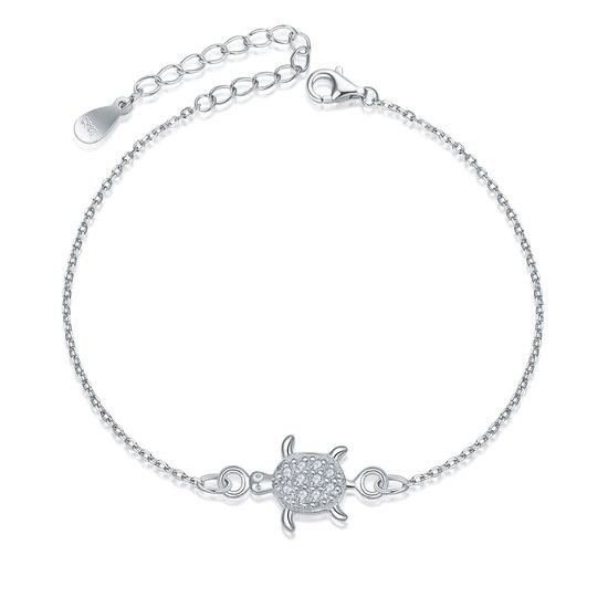 MOISS stříbrný náramek ŽELVA