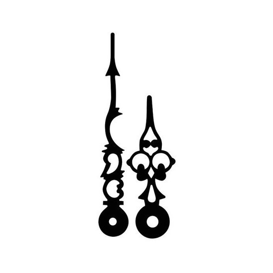 Hodinové ručičky UTS24 řízené signálem