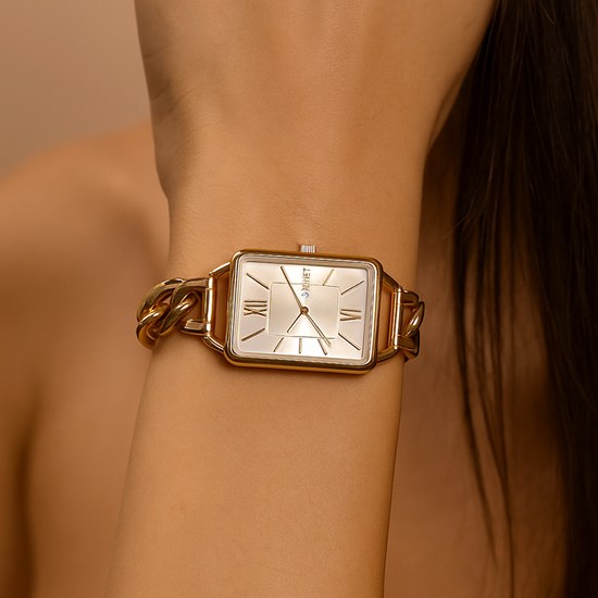 MINET Zlaté dámské hodinky SIENA MWL5420