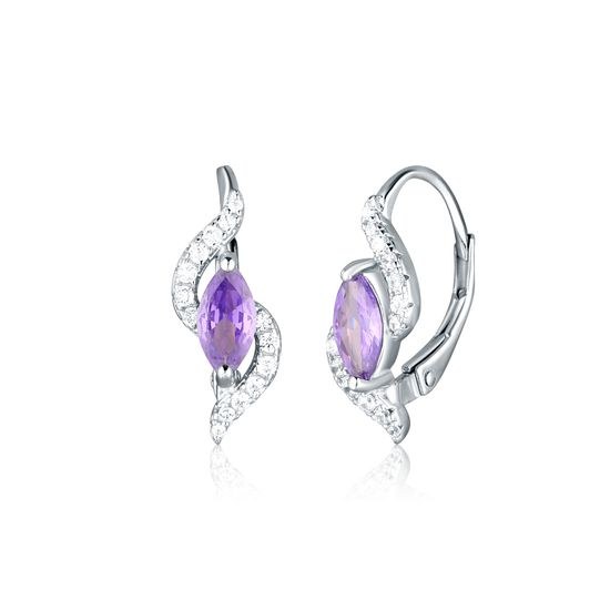 Náušnice JVD SVLE0816SH2BF00 stříbrné