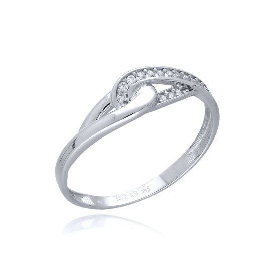 MOISS prsten z bílého zlata