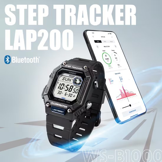 Hodinky Casio WS-B1000-1AVEF