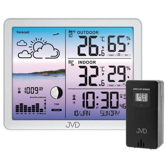Rádiem řízená meteorologická stanice JVD RB3566.2
