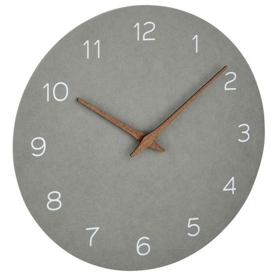 Nástěnné hodiny TFA 60.3054.10 - betonová šedá