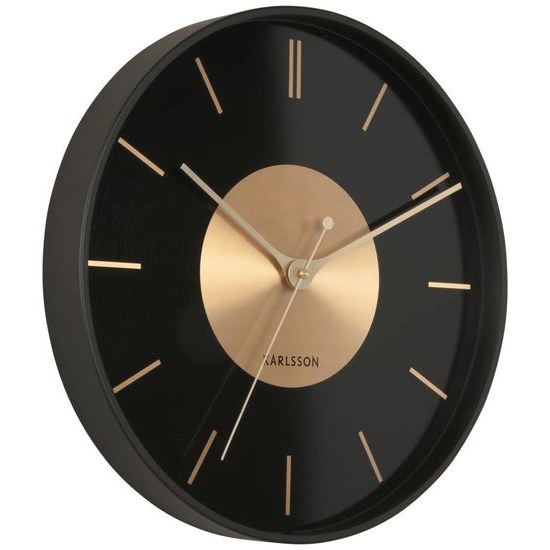 Designové nástěnné hodiny KA5918BK Karlsson 35cm