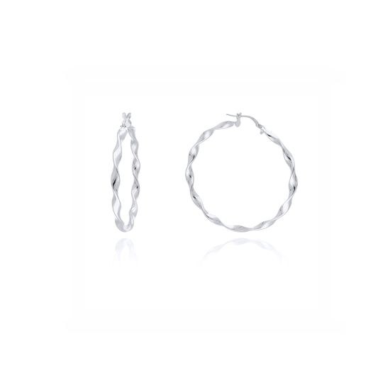 MOISS náušnice z bílého zlata