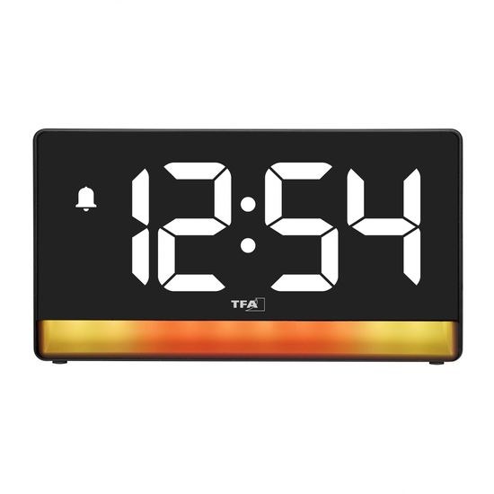 TFA 60.2051.01 - digitální budík s barevným osvětlením