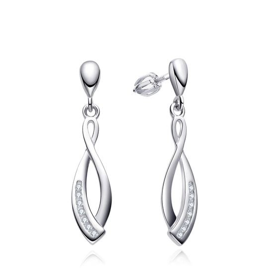 MOISS stříbrné náušnice