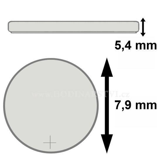 Hodinková baterie 393 - SR754SW
