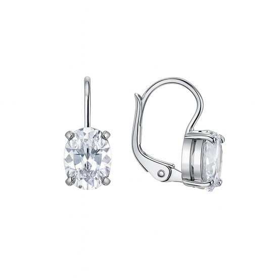 Stříbrné náušnice se zirkonem