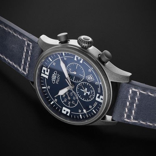 Hodinky PRIM Pilot JP75 W01P.13247.B – edice 2025