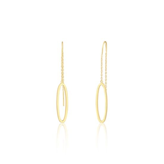 Náušnice JVD SVLE1874X75GO00 stříbrné