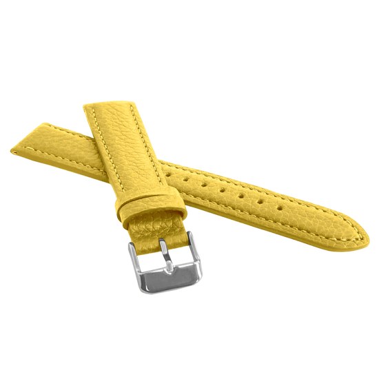 Žlutý polstrovaný řemínek LAVVU BISON z luxusní kůže Top Grain - 14