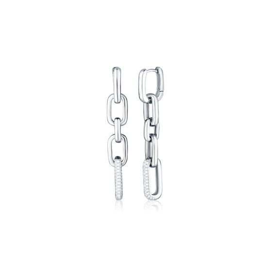 Náušnice JVD SVLE2830XH2BI00 stříbrné