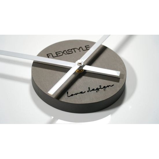 Flexistyle z54g - nalepovací hodiny s průměrem 50-75 cm