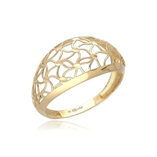 MOISS prsten ze žlutého zlata