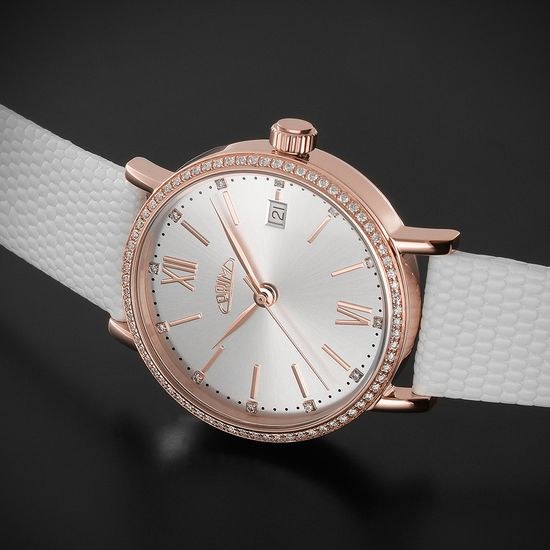 Hodinky PRIM Lady Elegant Gold Diamond W92P.13193.D