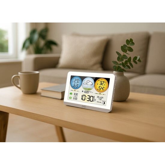 JVD RB3409 - meteorologická stanice se stálým osvětlením displeje