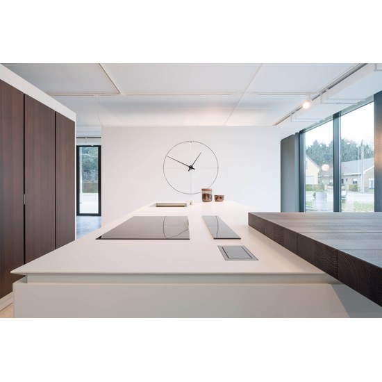 Designové nástěnné hodiny Nomon Bilbao BilbaoBB L černé 110cm