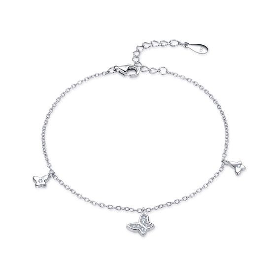 MOISS stříbrný náramek MOTÝL