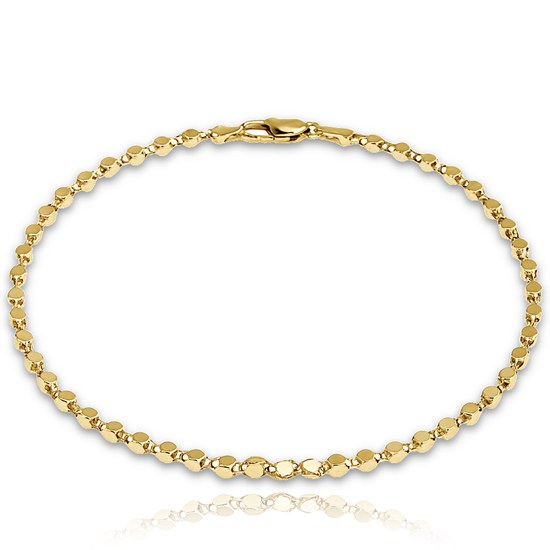 MINET Elegantní zlatý náramek Au 585/1000 1,95g