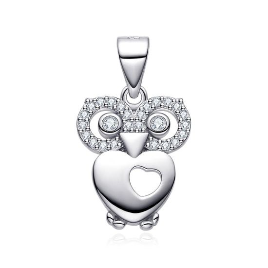 MOISS stříbrný přívěsek SOVA