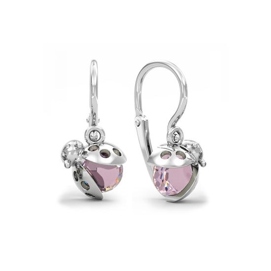 MOISS dětské náušnice z bílého zlata BERUŠKA