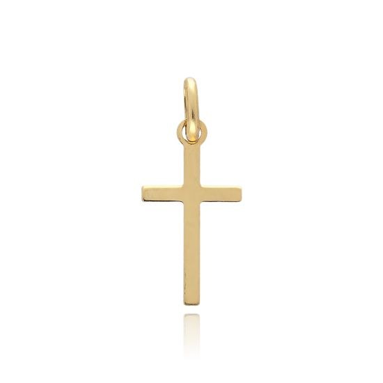 MOISS přívěsek žlutého zlata KŘÍŽEK