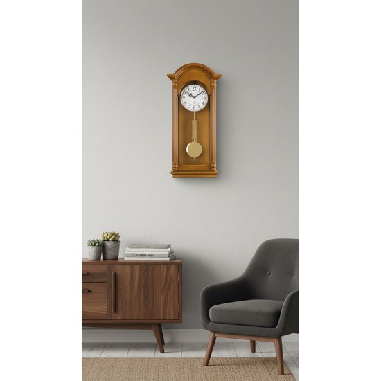 JVD NR20123.11 - Rádiem řízené nástěnné kyvadlové hodiny