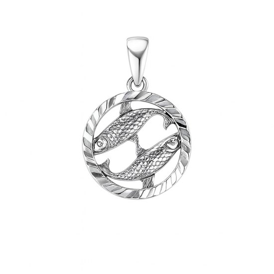 Stříbrný přívěs zvěrokruh Ryby