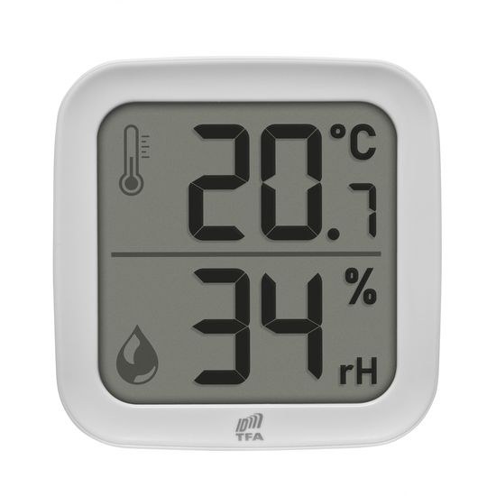 TFA 30.3908.02 INDOOR - pokojový teploměr a vlhkoměr pro WiFi systém TFA.me ID-A0