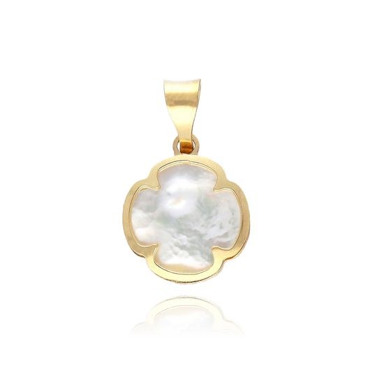 MOISS přívěsek ze žlutého zlata KVĚTINA