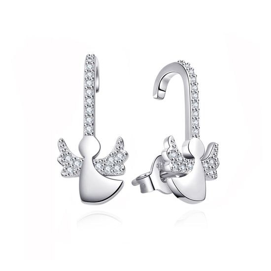 MOISS stříbrné náušnice ANDĚL