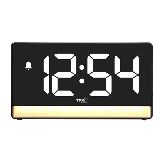 TFA 60.2051.01 - digitální budík s barevným osvětlením