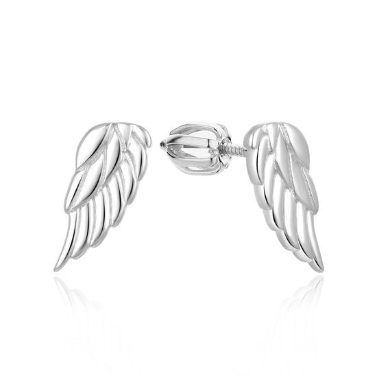 MOISS stříbrné náušnice KŘÍDLA