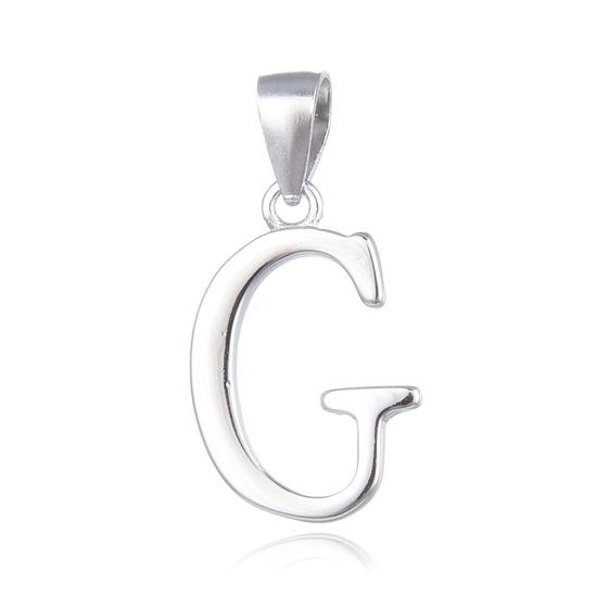 MOISS stříbrný přívěsek PÍSMENO G