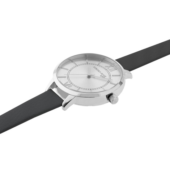 Hodinky SUNDAY ROSE Classic Forever Black SUN-C01