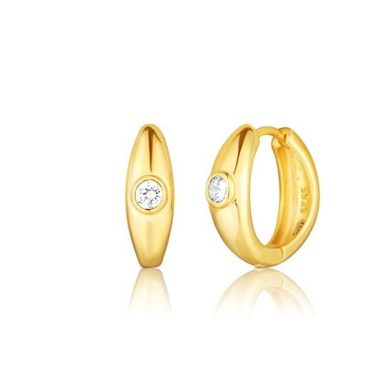 Náušnice JVD SVLE3080XH2GO00 stříbrné