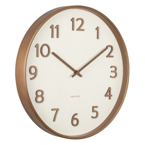 Designové nástěnné hodiny KA5872WH Karlsson 40cm