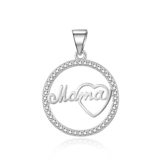 MOISS stříbrný přívěsek MAMA