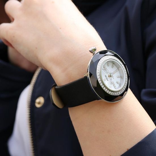 Hodinky PRIM Preciosa Onyx White 10309.E