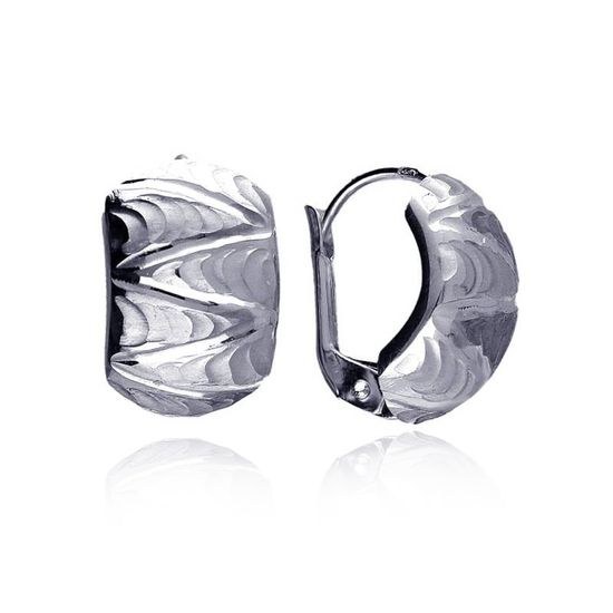 MOISS náušnice z bílého zlata