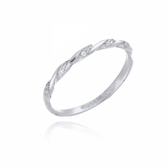 MOISS prsten z blého zlata